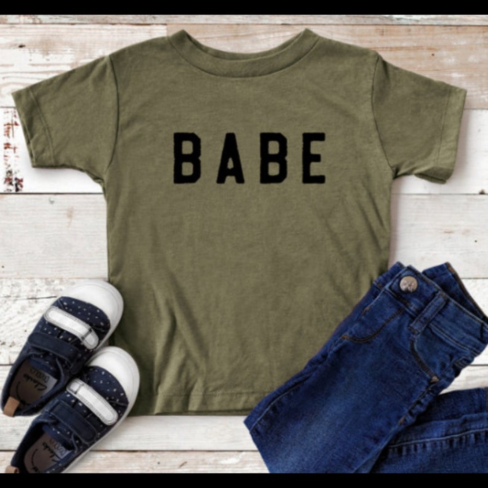 BABE toddler tee